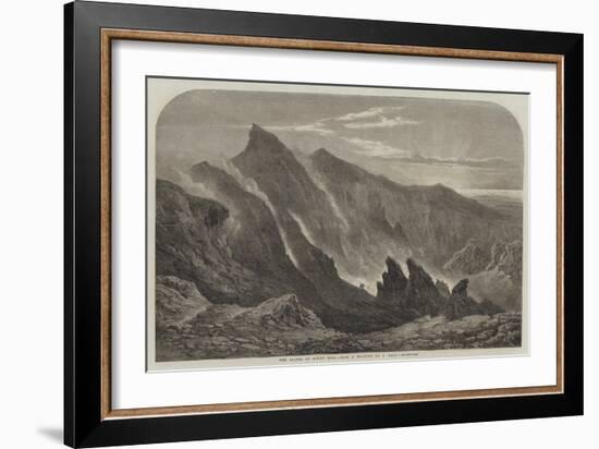 The Crater of Mount Etna-Samuel Read-Framed Giclee Print