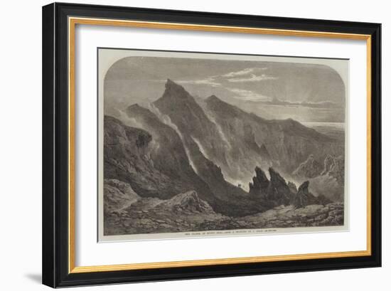 The Crater of Mount Etna-Samuel Read-Framed Giclee Print