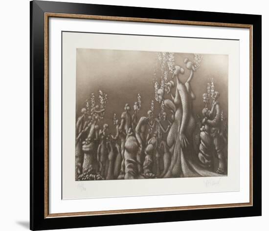 The Crazy Party Suite - Blah! Blah! Blah!-Rauch Hans Georg-Framed Limited Edition