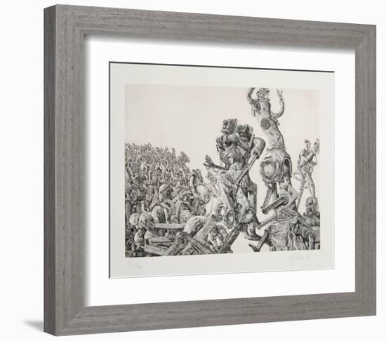 The Crazy Party Suite - Nothing is as it Seems-Rauch Hans Georg-Framed Limited Edition