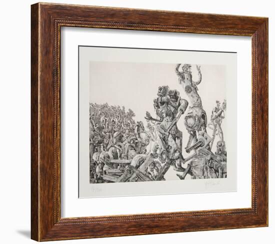 The Crazy Party Suite - Nothing is as it Seems-Rauch Hans Georg-Framed Limited Edition