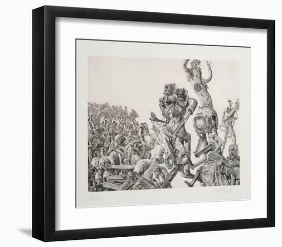 The Crazy Party Suite - Nothing is as it Seems-Rauch Hans Georg-Framed Limited Edition