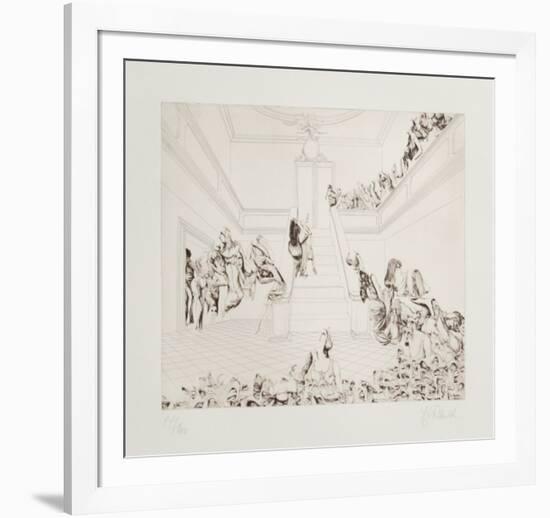 The Crazy Party Suite: "The Crazy Party"-Rauch Hans Georg-Framed Limited Edition