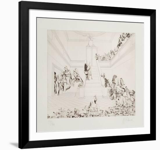 The Crazy Party Suite: "The Crazy Party"-Rauch Hans Georg-Framed Limited Edition