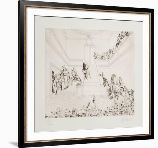 The Crazy Party Suite: "The Crazy Party"-Rauch Hans Georg-Framed Limited Edition