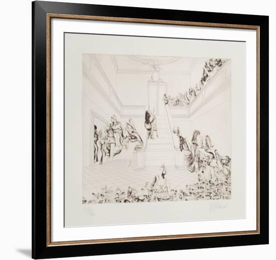 The Crazy Party Suite: "The Crazy Party"-Rauch Hans Georg-Framed Limited Edition