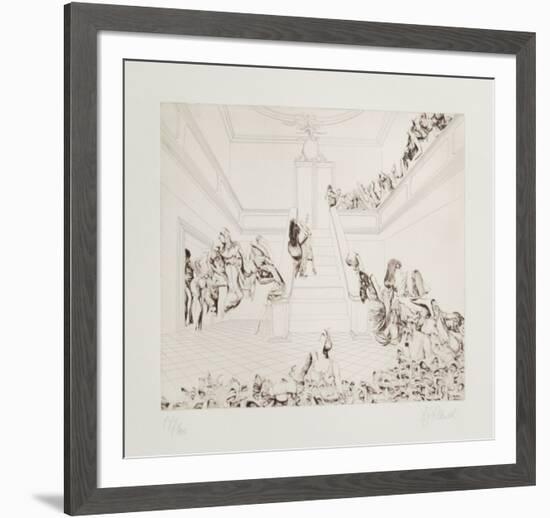 The Crazy Party Suite: "The Crazy Party"-Rauch Hans Georg-Framed Limited Edition