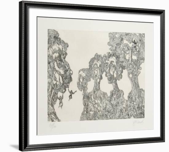 The Crazy Party Suite: The Human Jungle-Rauch Hans Georg-Framed Limited Edition