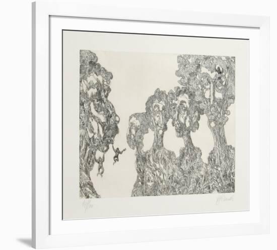 The Crazy Party Suite: The Human Jungle-Rauch Hans Georg-Framed Limited Edition