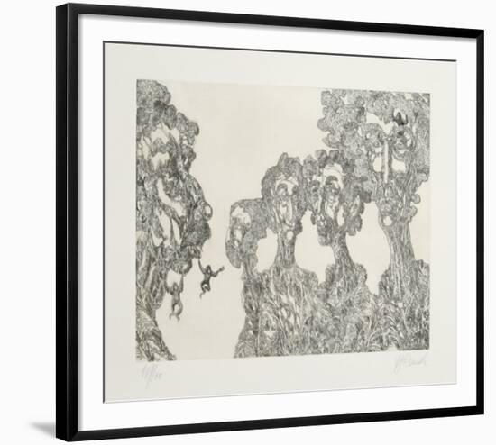 The Crazy Party Suite: The Human Jungle-Rauch Hans Georg-Framed Limited Edition