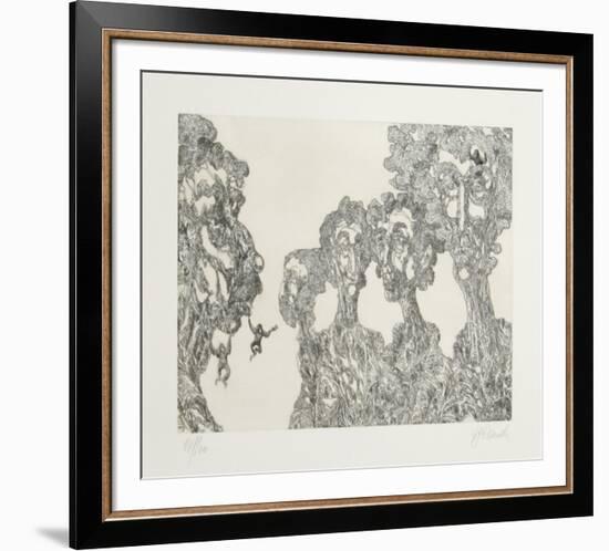 The Crazy Party Suite: The Human Jungle-Rauch Hans Georg-Framed Limited Edition