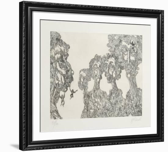 The Crazy Party Suite: The Human Jungle-Rauch Hans Georg-Framed Limited Edition