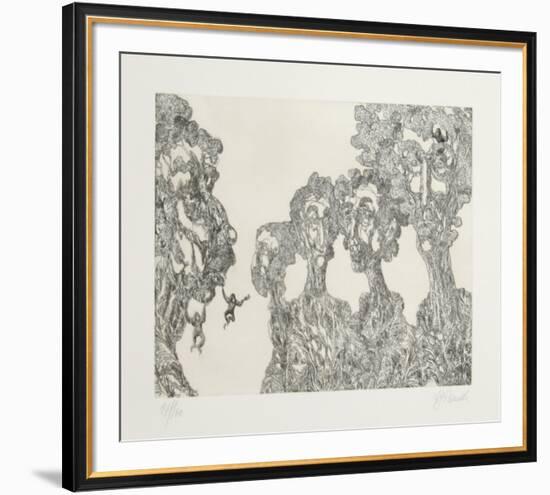 The Crazy Party Suite: The Human Jungle-Rauch Hans Georg-Framed Limited Edition