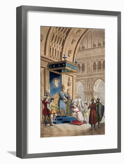 'The creating of a Knight Templar', c1820-1830-Unknown-Framed Giclee Print