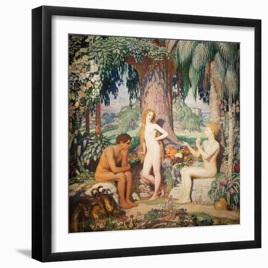 The Creation, 1921-George Spencer Watson-Framed Giclee Print