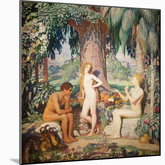 The Creation, 1921-George Spencer Watson-Mounted Giclee Print