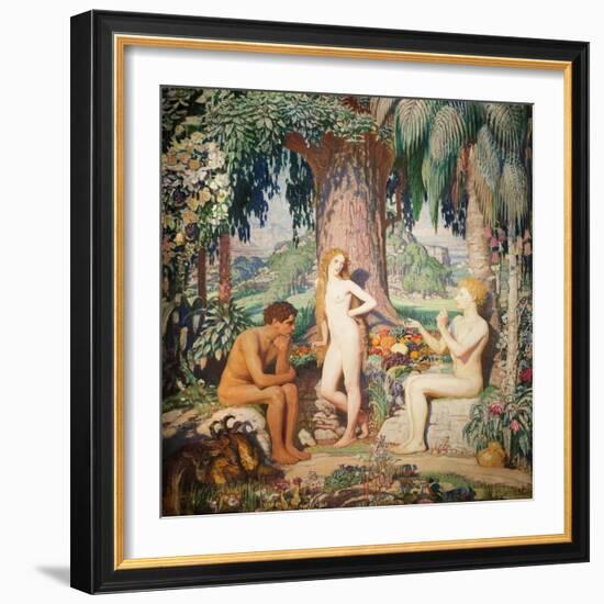 The Creation, 1921-George Spencer Watson-Framed Giclee Print