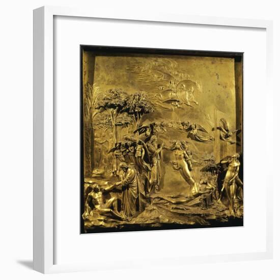 The Creation and the Expulsion of Adam and Eve from Paradise-null-Framed Giclee Print