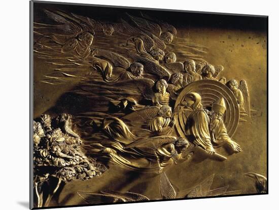 The Creation, Detail from the Stories of the Old Testament-Lorenzo Ghiberti-Mounted Giclee Print