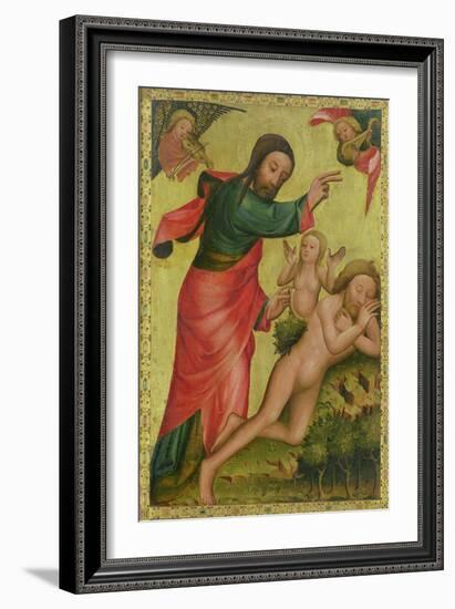 The Creation of Eve, a Panel from the Grabower Altar, the High Altar of St. Petri in Hamburg-Master Bertram of Minden-Framed Giclee Print