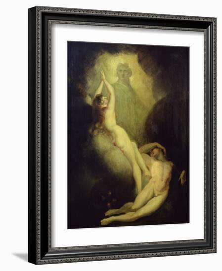 The Creation of Eve from Milton, Paradise Lost VIII-Henry Fuseli-Framed Giclee Print