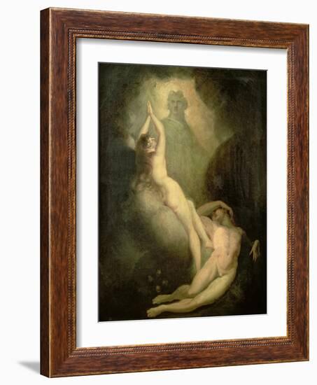 The Creation of Eve-Henry Fuseli-Framed Giclee Print