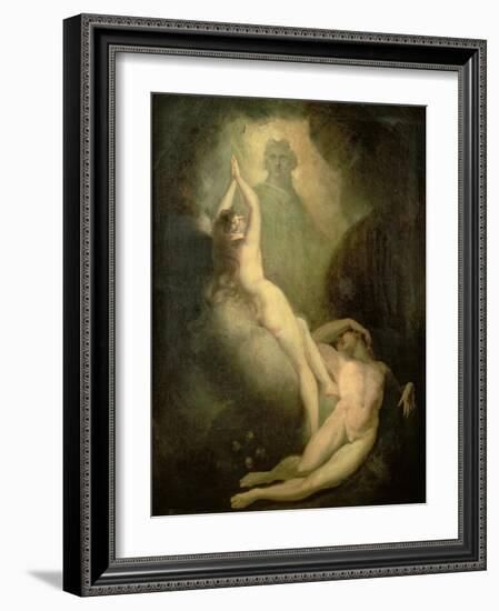 The Creation of Eve-Henry Fuseli-Framed Giclee Print