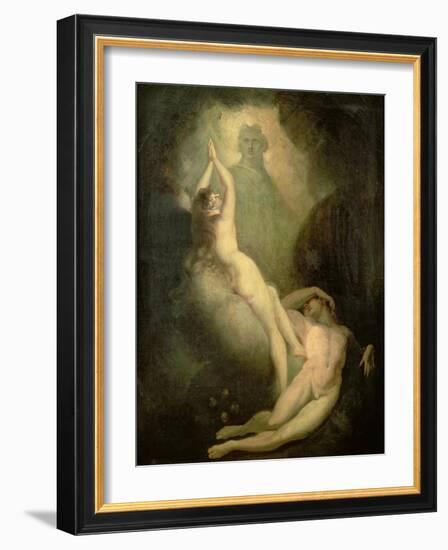 The Creation of Eve-Henry Fuseli-Framed Giclee Print