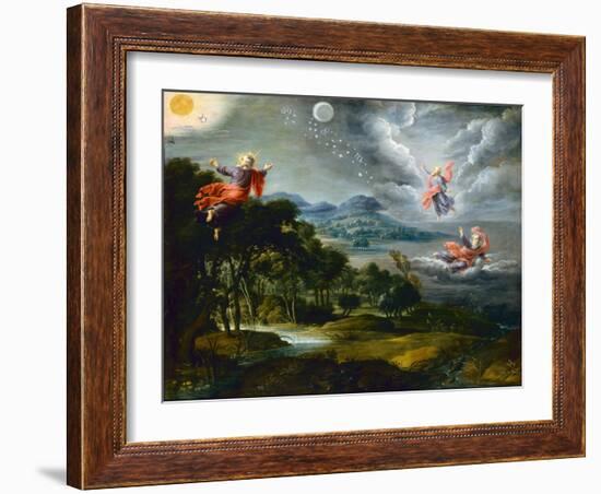 The Creation of Heaven, Earth and Water-Willem Van The Elder Herp-Framed Giclee Print