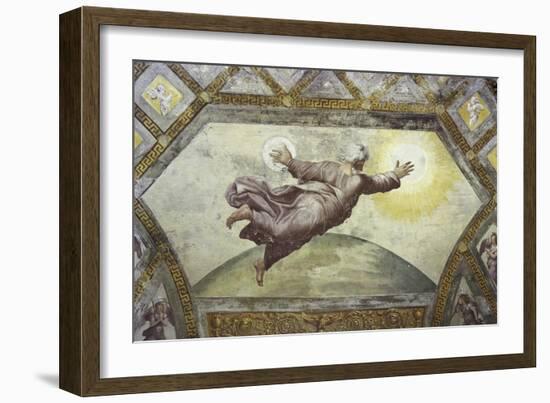 The Creation of the Sun and Moon-Raphael-Framed Giclee Print