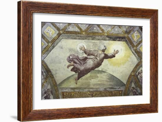 The Creation of the Sun and Moon-Raphael-Framed Giclee Print