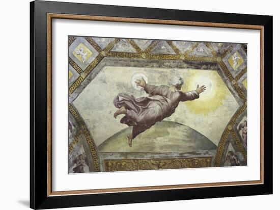 The Creation of the Sun and Moon-Raphael-Framed Giclee Print