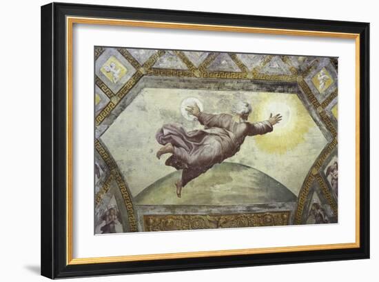 The Creation of the Sun and Moon-Raphael-Framed Giclee Print