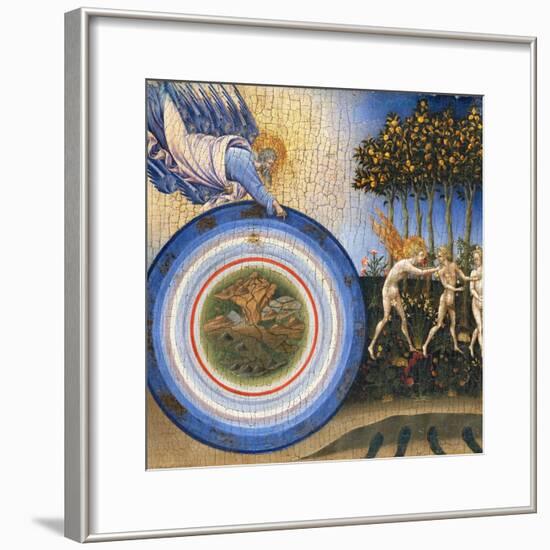 The Creation of the World and the Expulsion from Paradise-Giovanni di Paolo-Framed Giclee Print