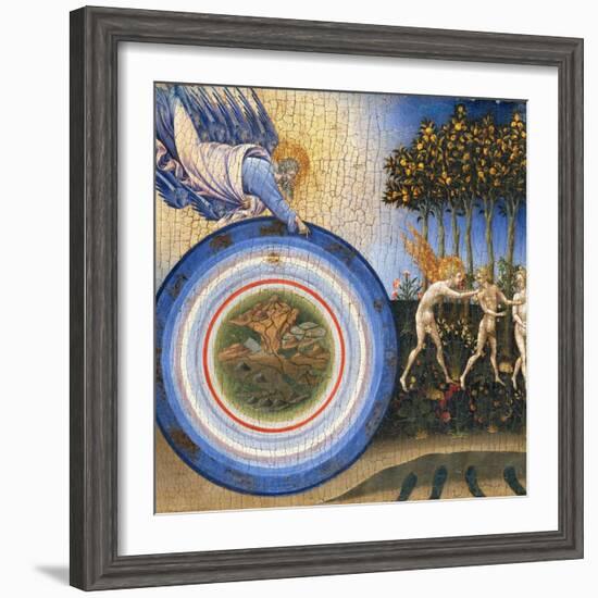 The Creation of the World and the Expulsion from Paradise-Giovanni di Paolo-Framed Giclee Print