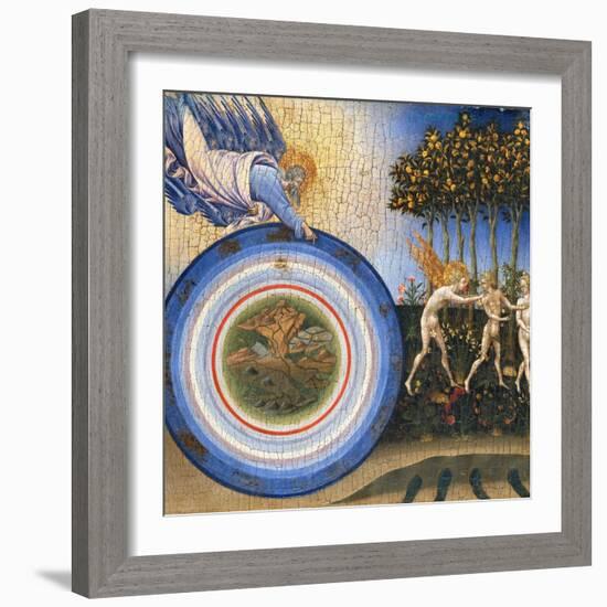The Creation of the World and the Expulsion from Paradise-Giovanni di Paolo-Framed Giclee Print