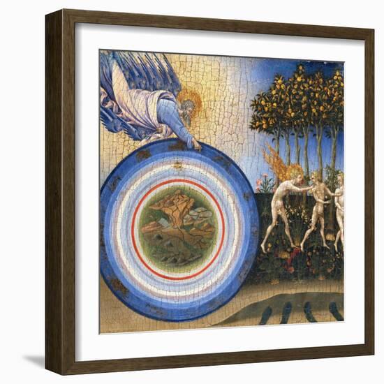 The Creation of the World and the Expulsion from Paradise-Giovanni di Paolo-Framed Giclee Print