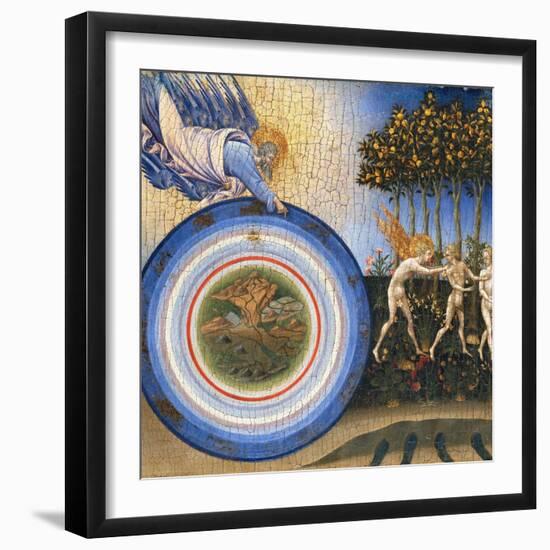 The Creation of the World and the Expulsion from Paradise-Giovanni di Paolo-Framed Giclee Print