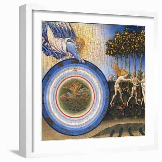 The Creation of the World and the Expulsion from Paradise-Giovanni di Paolo-Framed Giclee Print