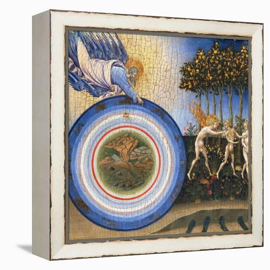 The Creation of the World and the Expulsion from Paradise-Giovanni di Paolo-Framed Premier Image Canvas