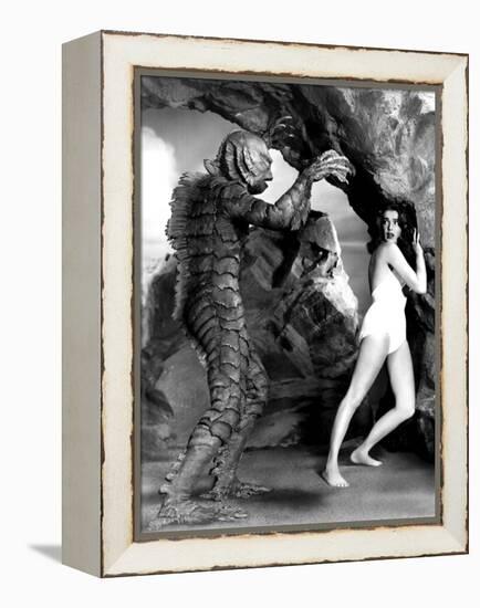 The Creature From The Black Lagoon, Ben Chapman, Julie Adams, 1954-null-Framed Stretched Canvas