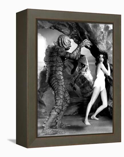 The Creature From The Black Lagoon, Ben Chapman, Julie Adams, 1954-null-Framed Stretched Canvas