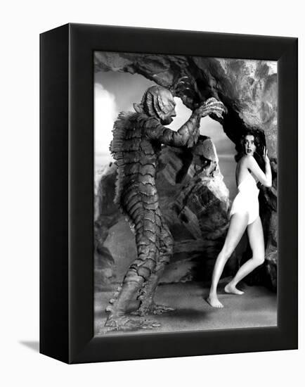 The Creature From The Black Lagoon, Ben Chapman, Julie Adams, 1954-null-Framed Stretched Canvas