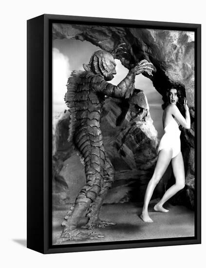 The Creature From The Black Lagoon, Ben Chapman, Julie Adams, 1954-null-Framed Stretched Canvas