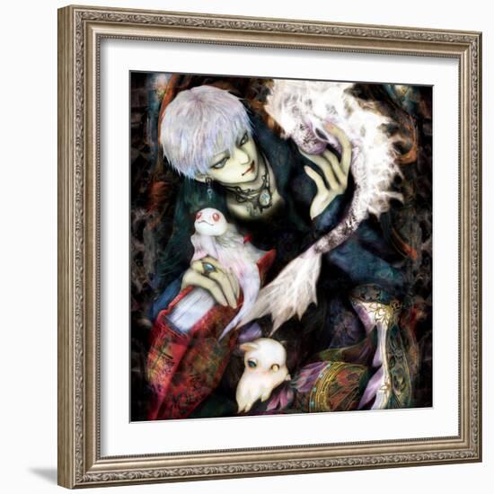 The Creature-Meiya Y-Framed Giclee Print