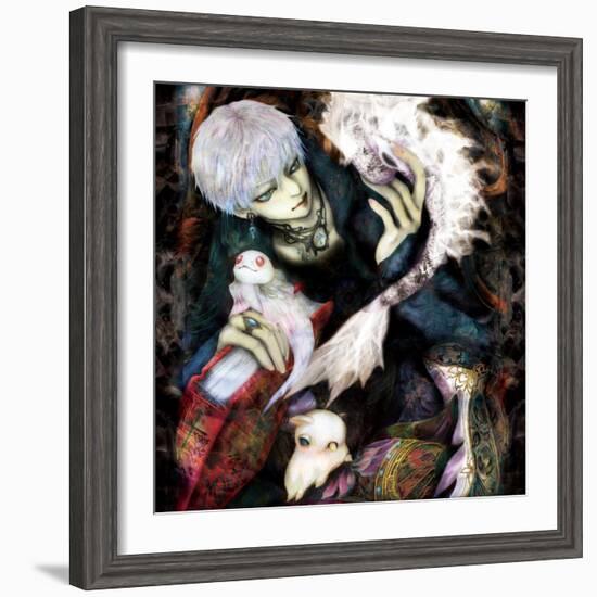 The Creature-Meiya Y-Framed Giclee Print