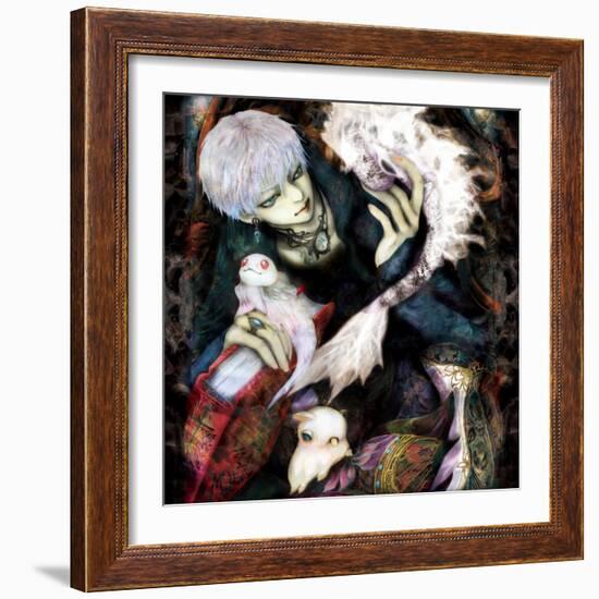 The Creature-Meiya Y-Framed Giclee Print