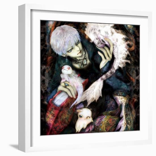 The Creature-Meiya Y-Framed Giclee Print