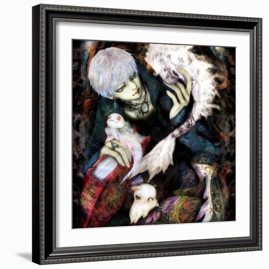 The Creature-Meiya Y-Framed Giclee Print