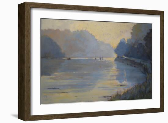 The Creek, Autumn-Jennifer Wright-Framed Giclee Print